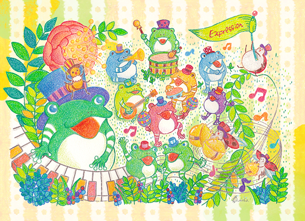 aurinco, illust, work, EXPRESSION